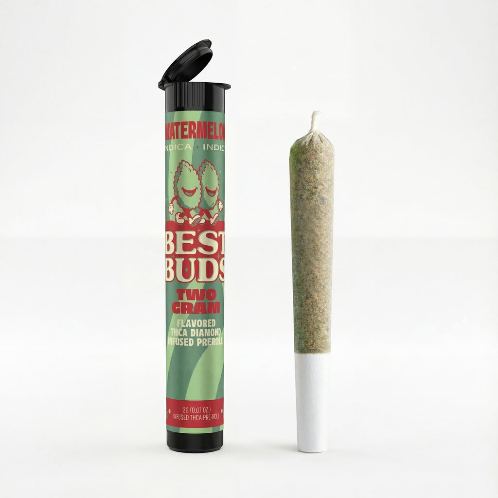 Best Buds Watermelon 2g Diamond Infused Pre Roll